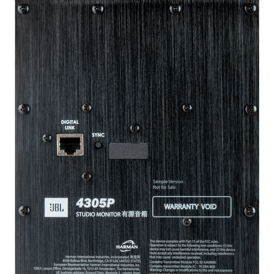 4305P Studio Monitor - Natural Walnut - Powered Bookshelf Loudspeaker System - Detailshot 17 image number null